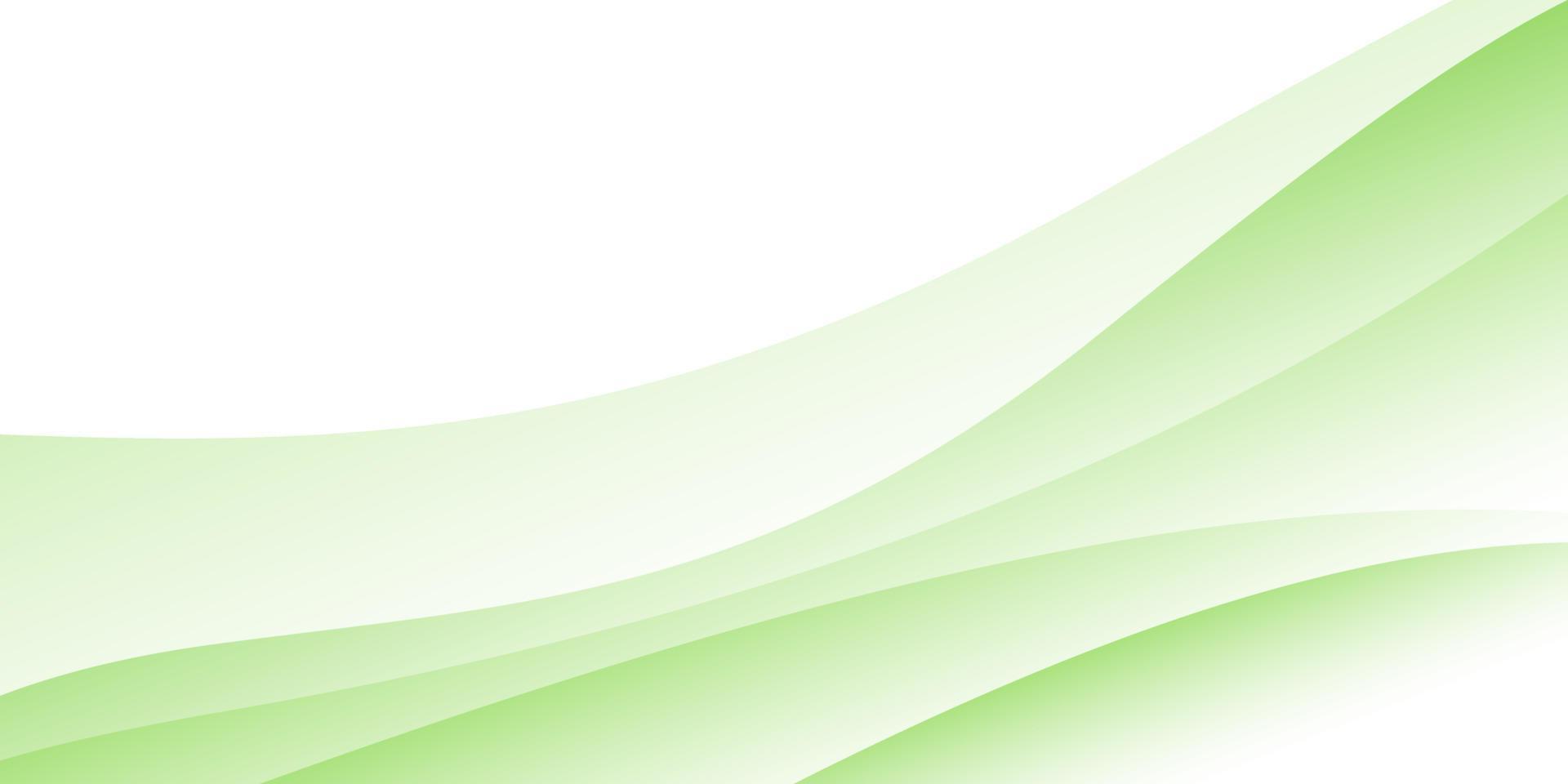 groene achtergrond voor brede banner, ontwerpsjabloon vector