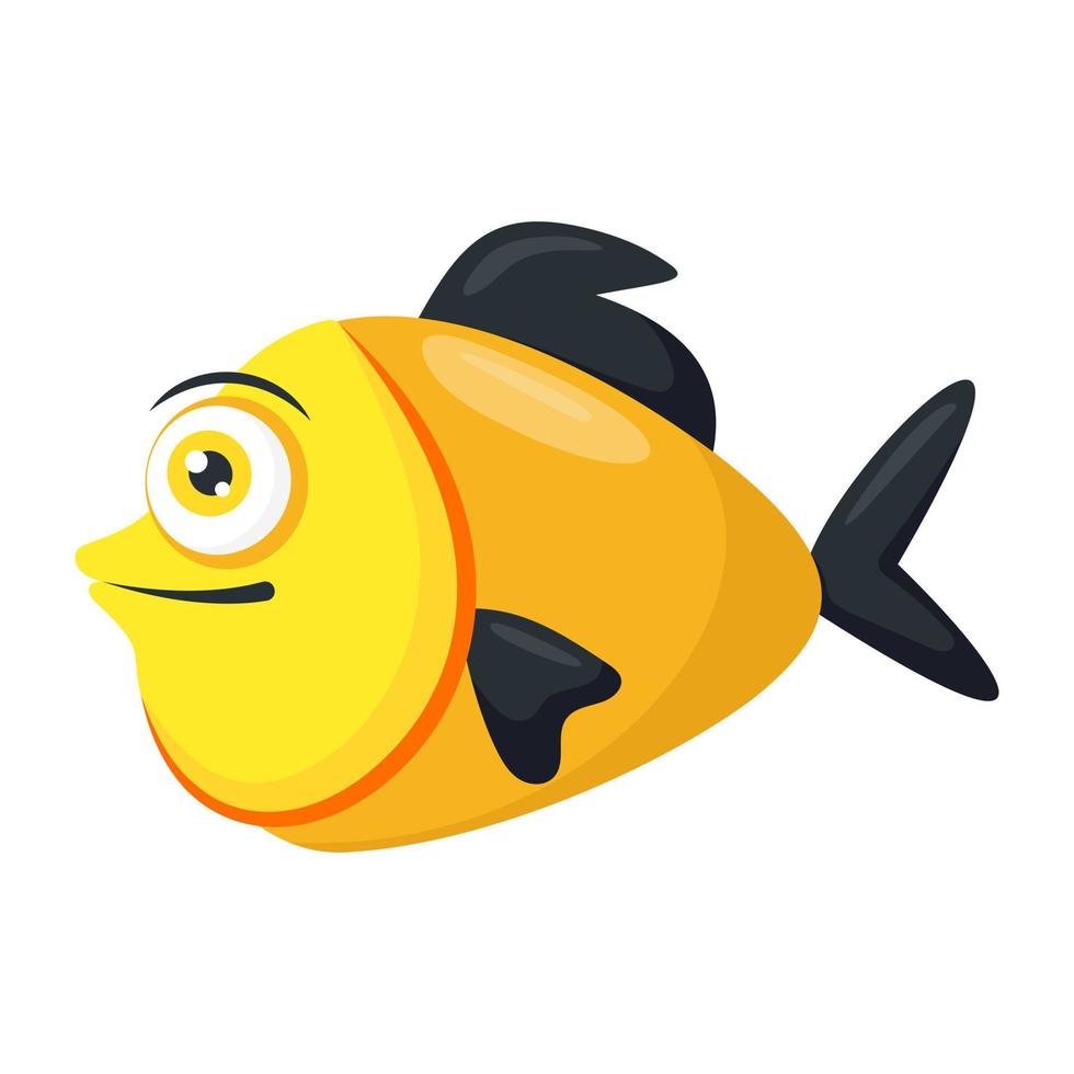 platy fish concepten vector