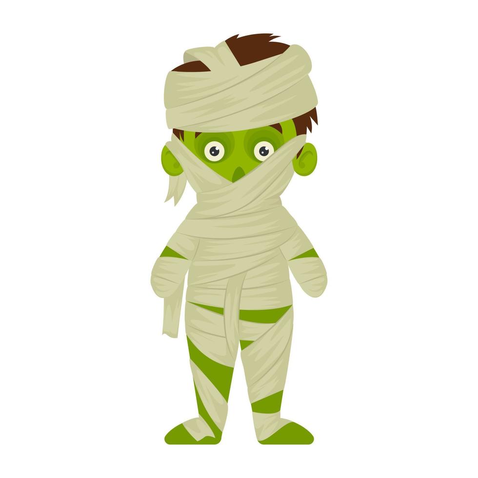 halloween mummie concepten vector