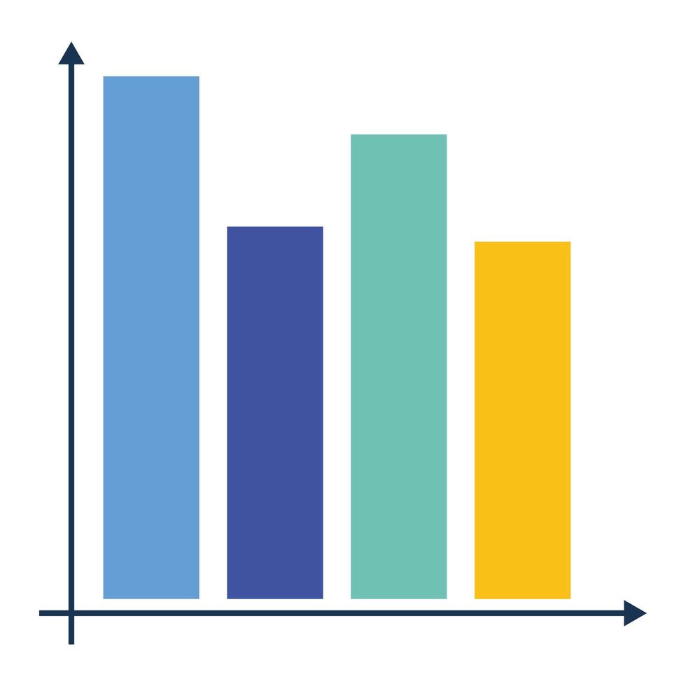 statistieken bars infographic vector