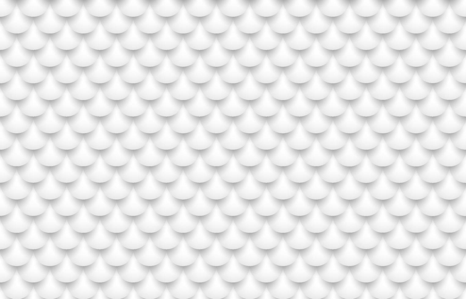 3d witte bol naadloze patroon schone achtergrond en textuur vector