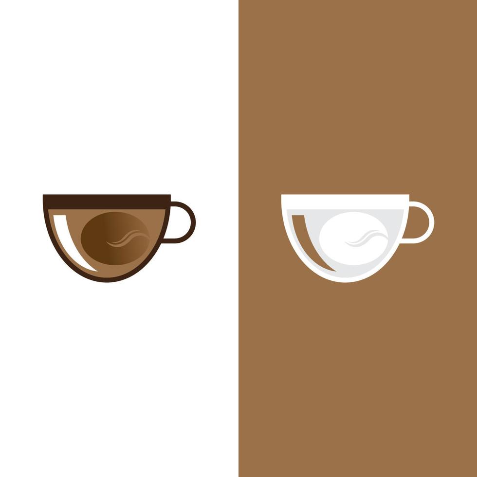 koffieboon pictogram vector