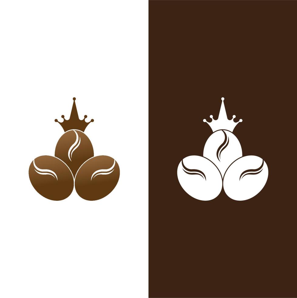 koffieboon pictogram vector