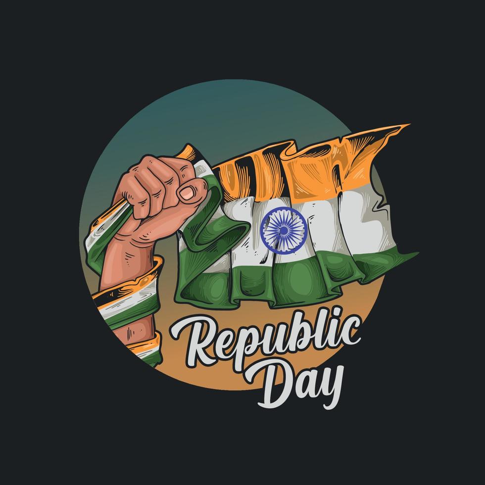 republiek dag van india vector