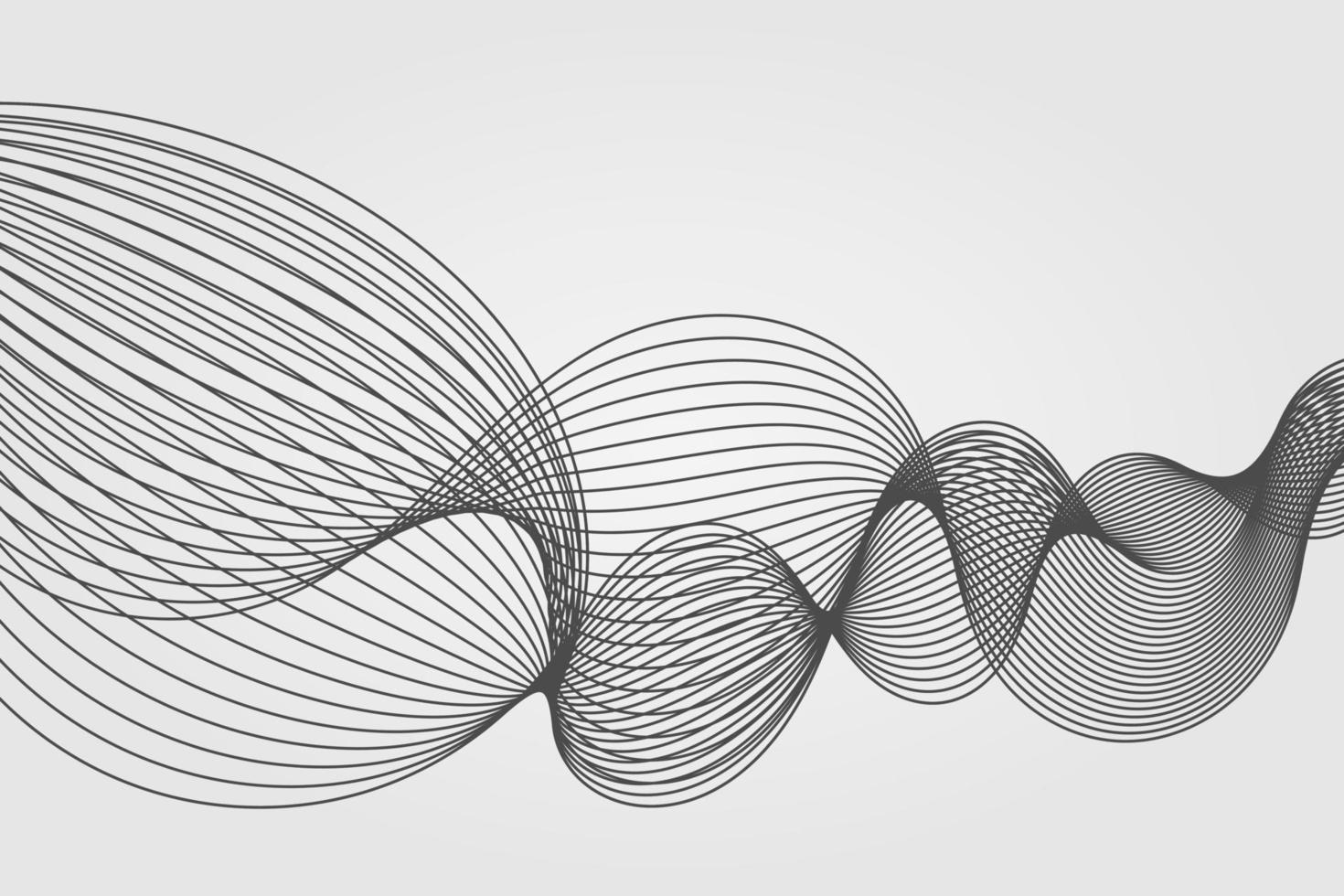 abstract golfelement voor ontwerp. digitale frequentie track-equalizer vector