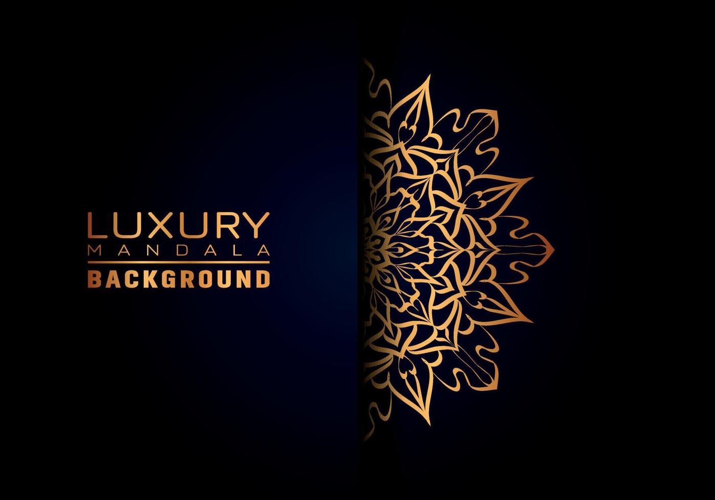 luxe sier mandala logo achtergrond, arabesk stijl. vector