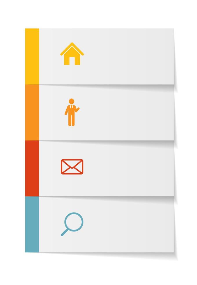 infographic sjablonen voor zakelijke vectorillustratie. vector