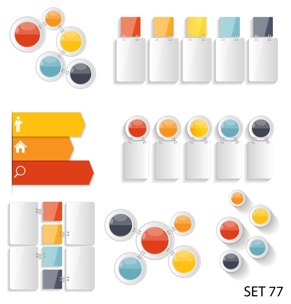 infographic sjablonen voor zakelijke vectorillustratie. vector