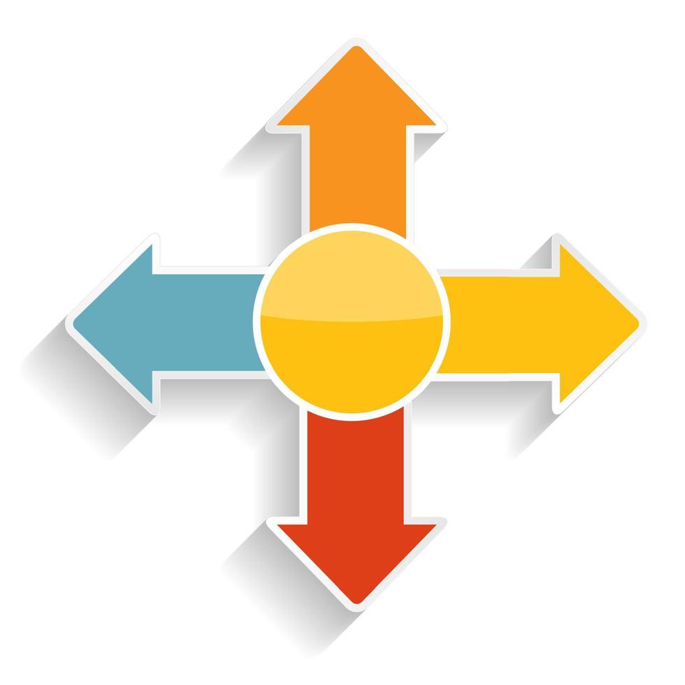 infographic sjablonen voor zakelijke vectorillustratie. eps10 vector