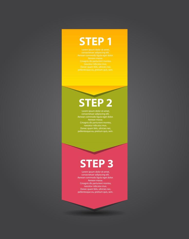 infographic sjablonen voor zakelijke vectorillustratie. vector