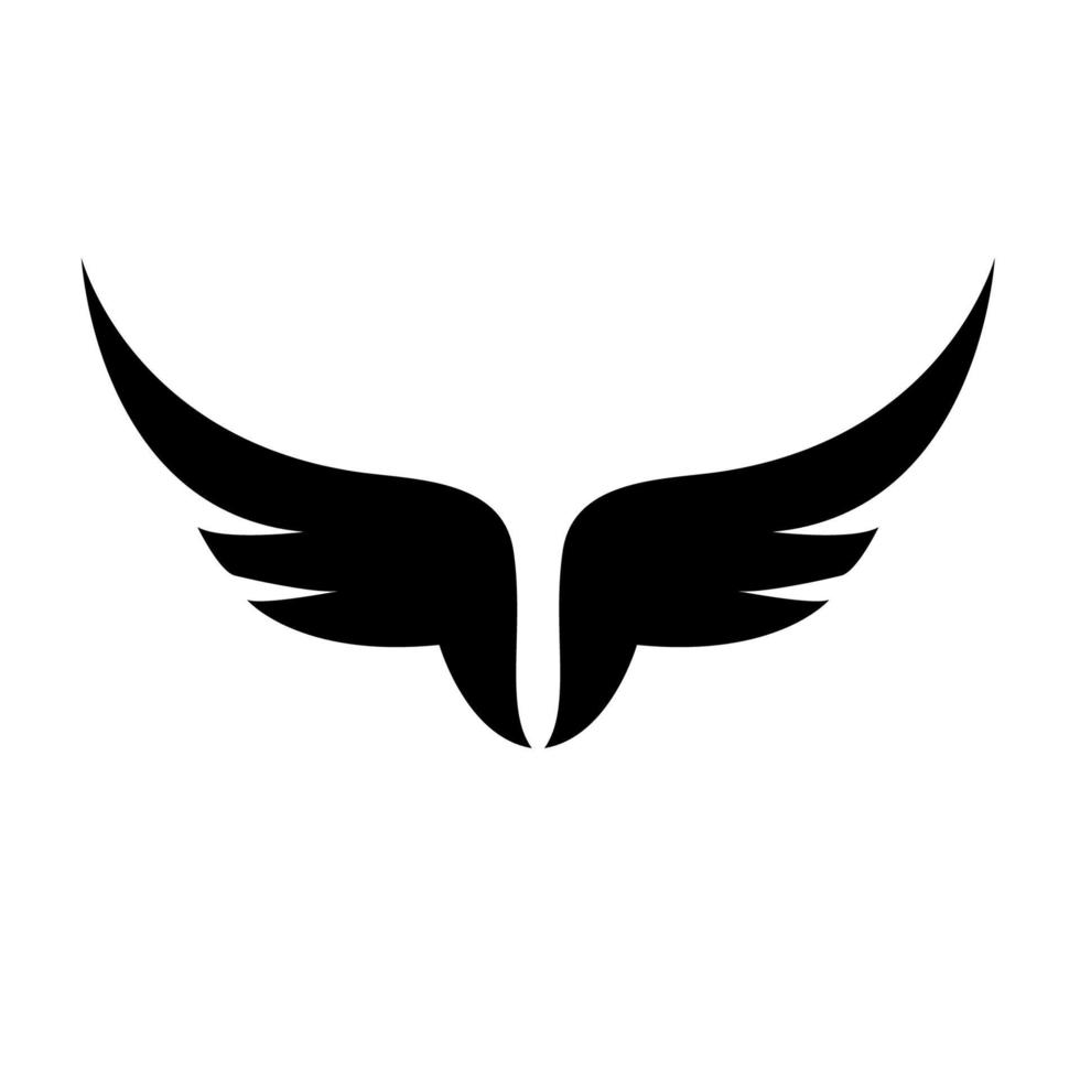 vleugel logo icoon vector