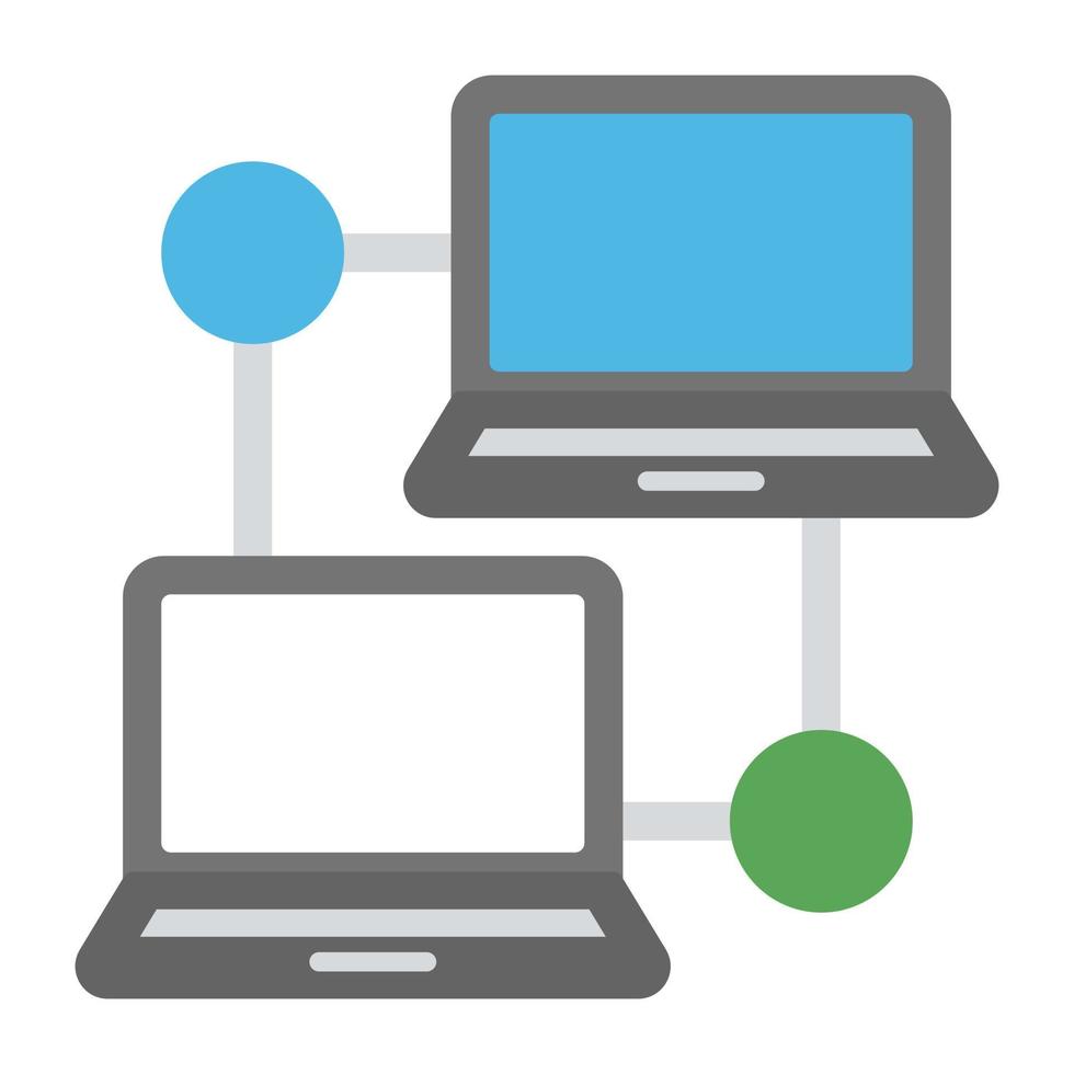 onderling verbonden netwerkconcepten vector