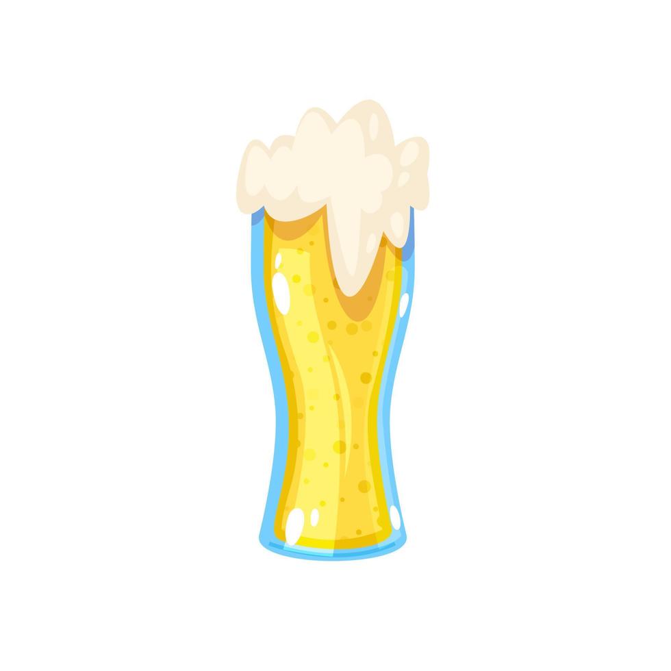 bierpictogram in cartoonstijl vector