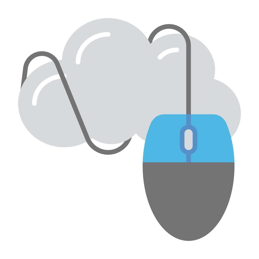 cloud computing-concepten vector