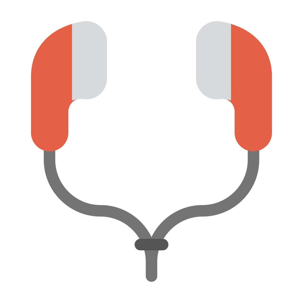 trendy handsfree concepten vector