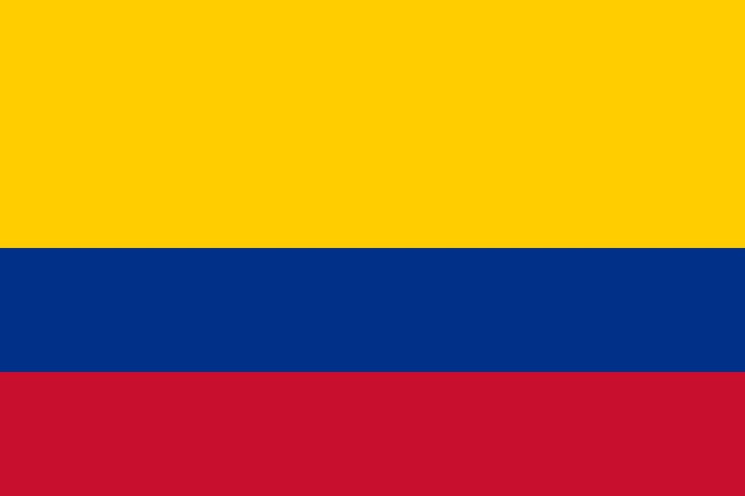 vlag van colombia vector