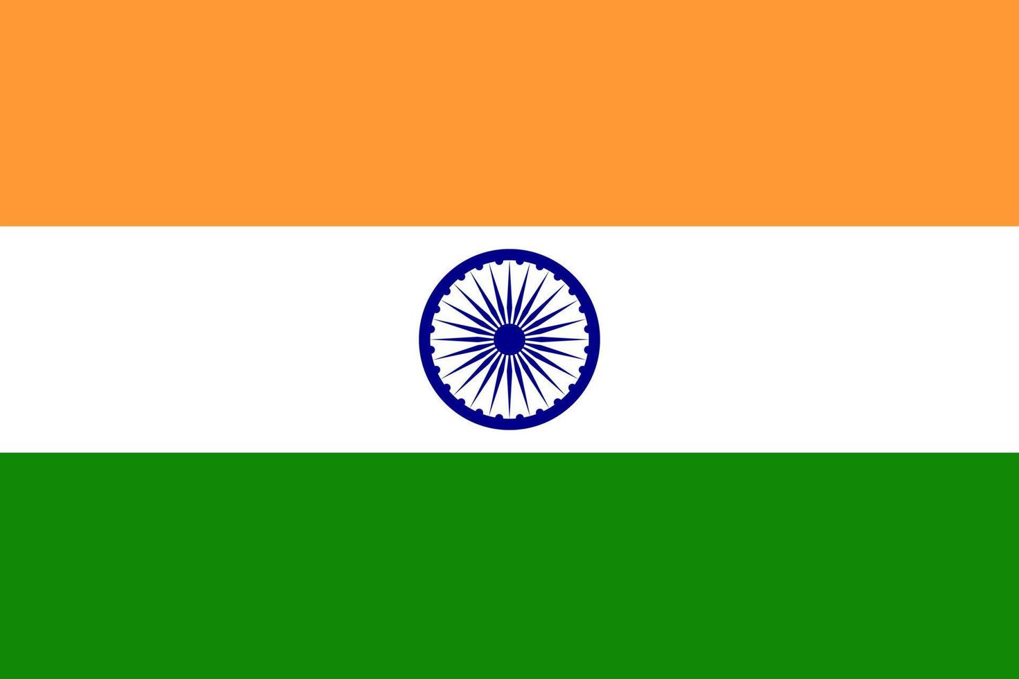 indiase vlag vector