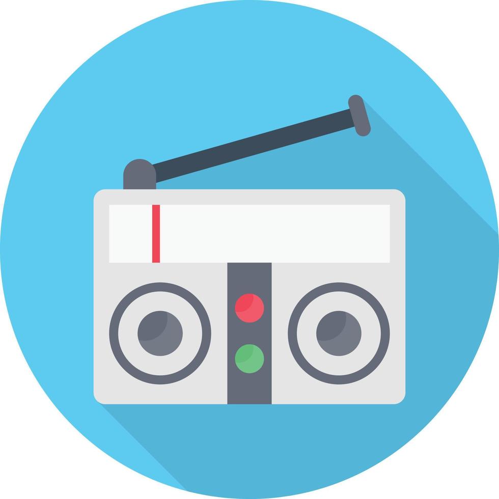 radio vectorillustratie op een transparante achtergrond. premium kwaliteit symbolen. vector platte pictogram voor concept en grafisch ontwerp.