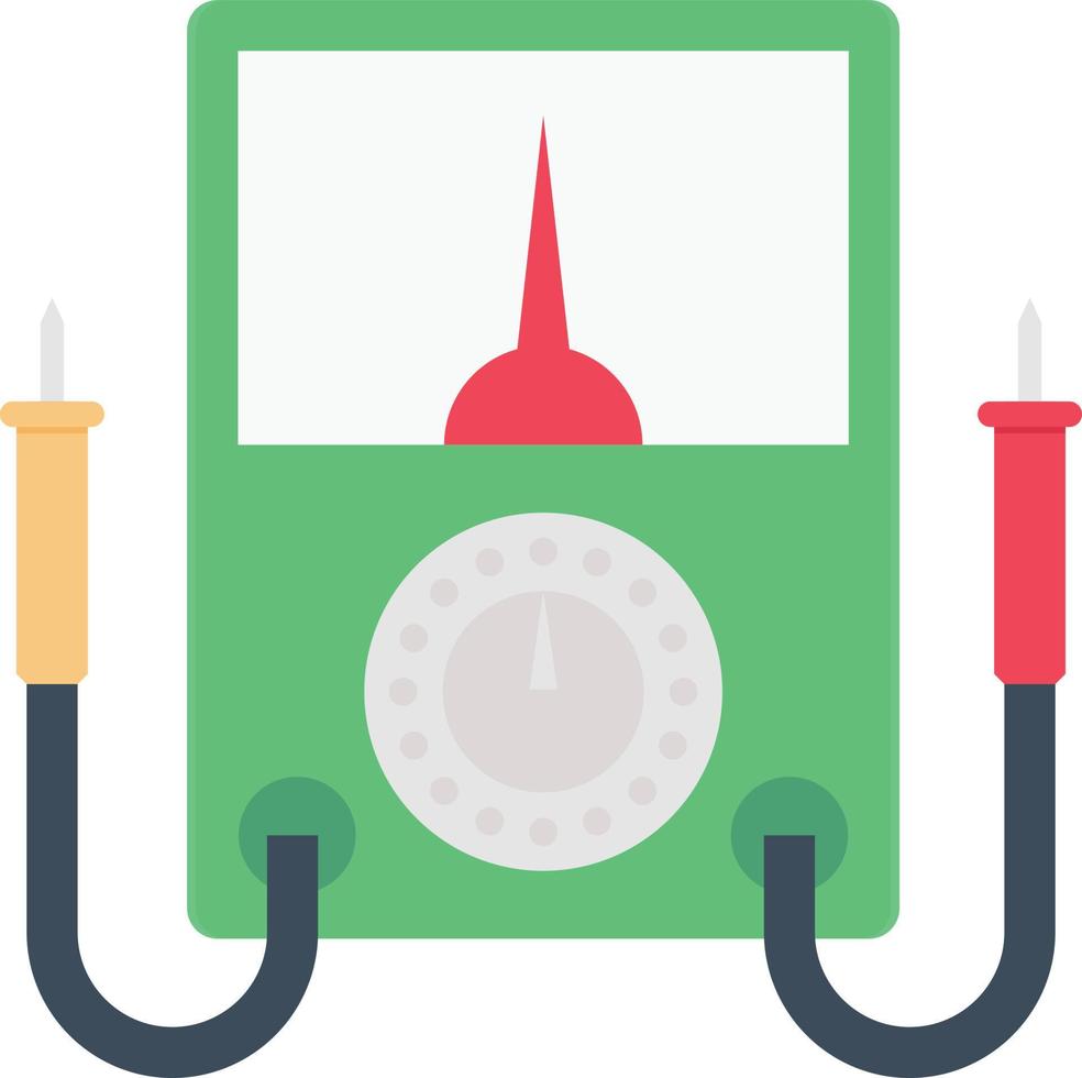 voltmeter vectorillustratie op een transparante achtergrond. premium kwaliteit symbolen. vector platte pictogram voor concept en grafisch ontwerp.