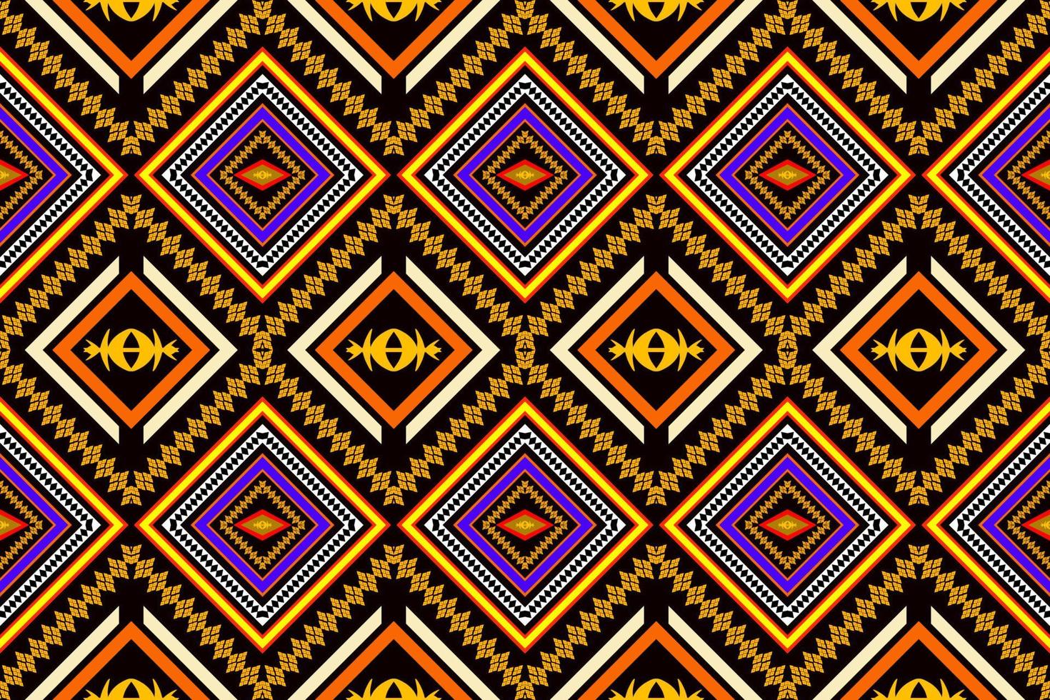 mooi geometrisch etnisch oosters kunstpatroon traditioneel. ontwerp voor tapijt,behang,kleding,inwikkeling,batik,stof,vectorillustratie. figuur tribale borduurstijl. vector