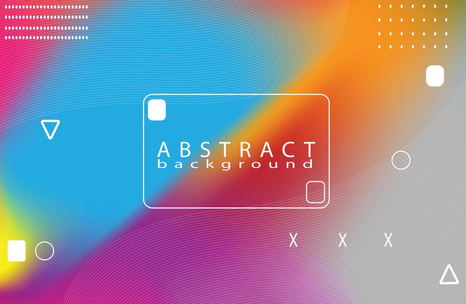 minimale gloed vloeistof stroom kleurrijk abstract ontwerp voor website reclame brochure achtergrond. modern trendy gradiënt futuristisch element multi kleurtoon illustratie concept. vector