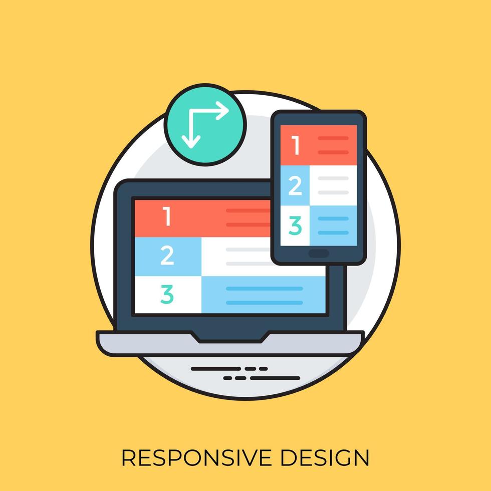 responsieve ontwerpconcepten vector