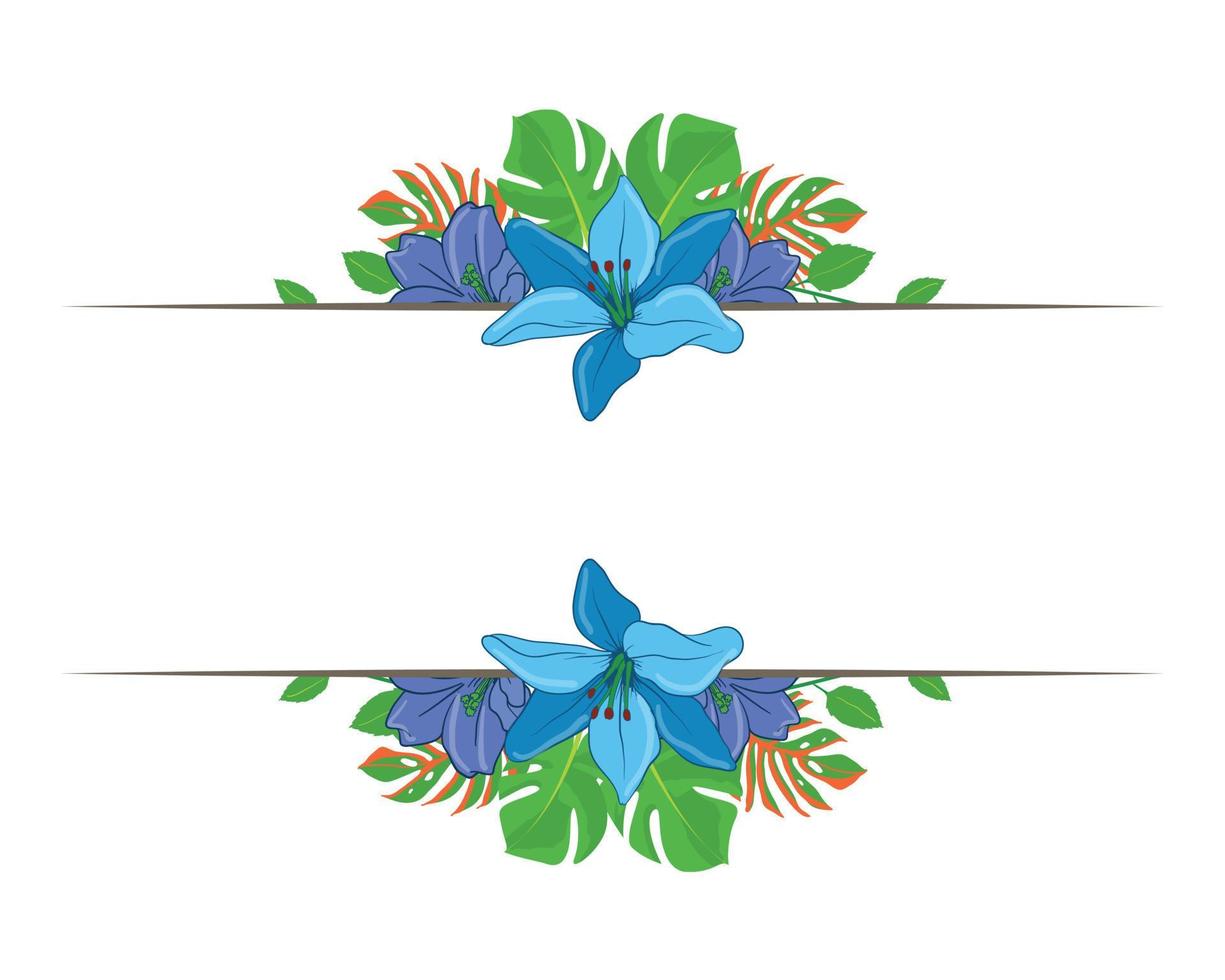 bloem bloemen geïllustreerd arrangement vector