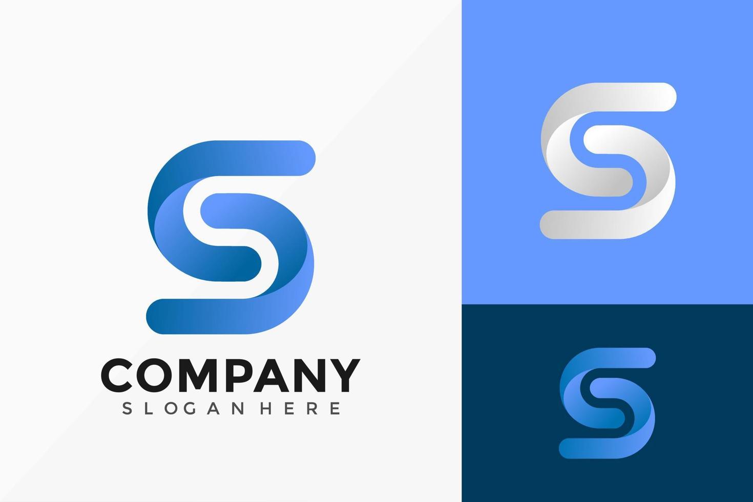 letter s monogram logo vector ontwerp. abstract embleem, ontwerpen concept, logo's, logo element voor sjabloon.