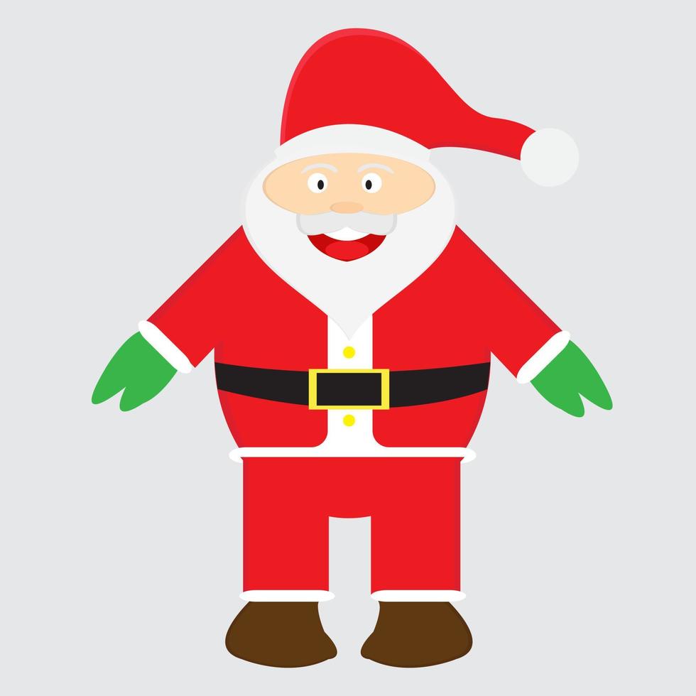 kerstman grafisch ontwerp vector ilustration