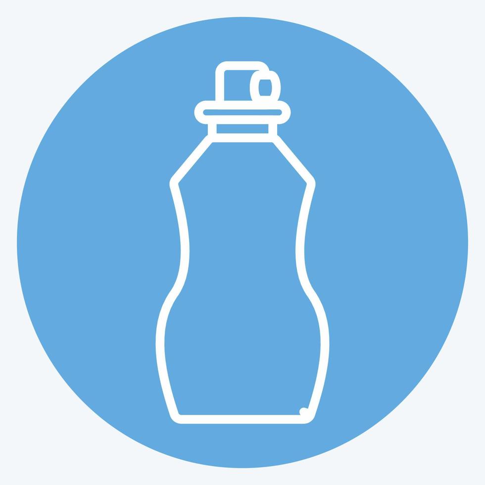 pictogram parfum 2 - blauwe ogen stijl - eenvoudige illustratie, goed voor prints, aankondigingen, enz vector