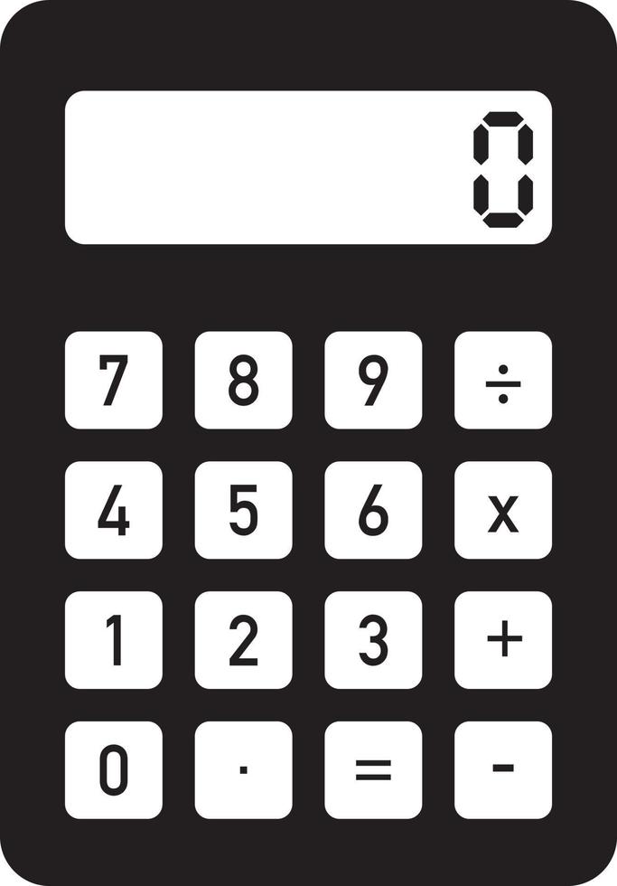 eenvoudige rekenmachine vector