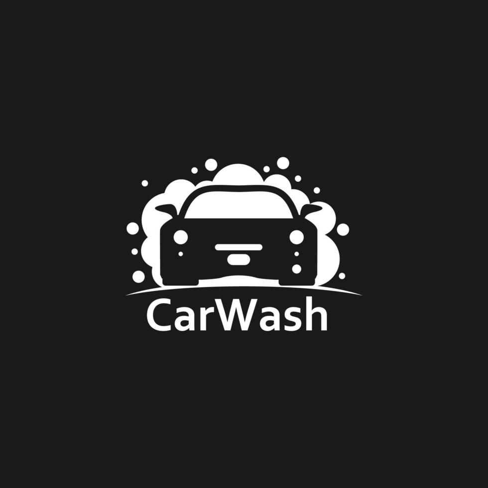 illustratie vectorafbeelding van car wash vector