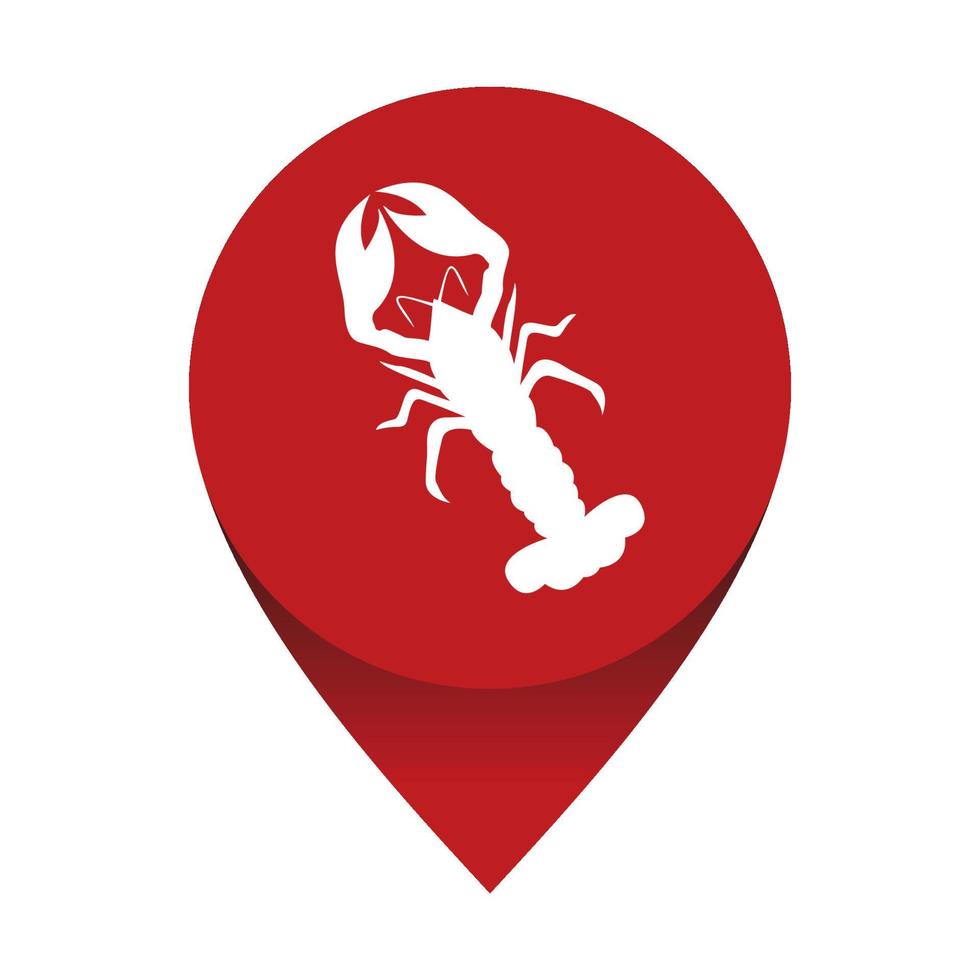 illustratie vectorafbeelding van kreeft zeevruchten restaurant logo. perfect te gebruiken voor voedingsbedrijf vector