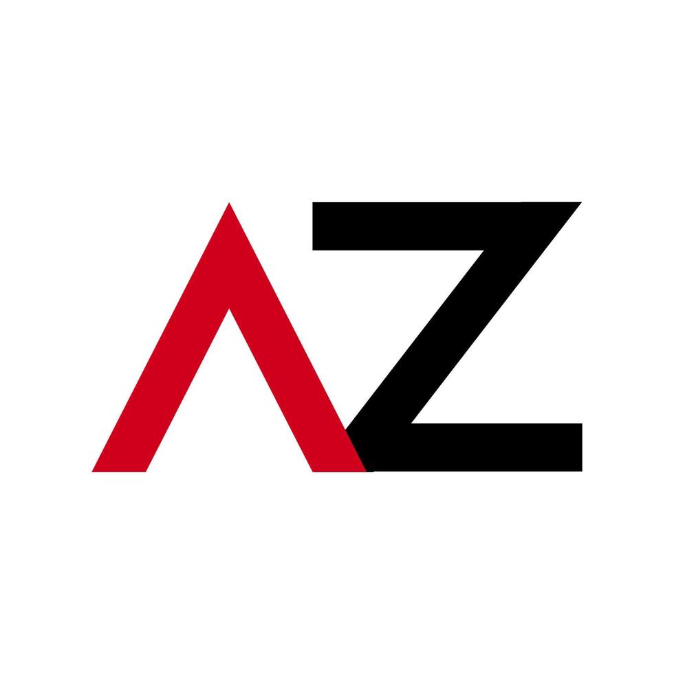 illustratie vectorafbeelding van moderne az letter logo. perfect te gebruiken voor technologiebedrijf vector