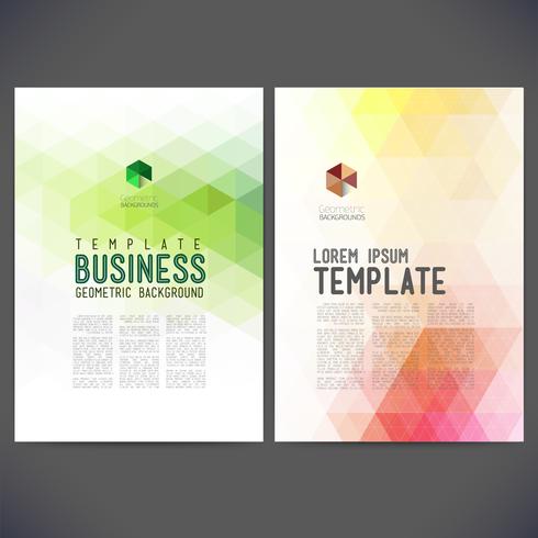 Abstract vectormalplaatjeontwerp, brochure, Web-sites, pagina, pamflet vector