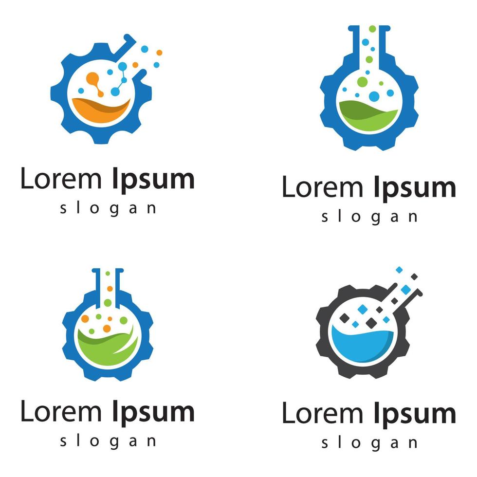 gear lab logo afbeeldingen vector