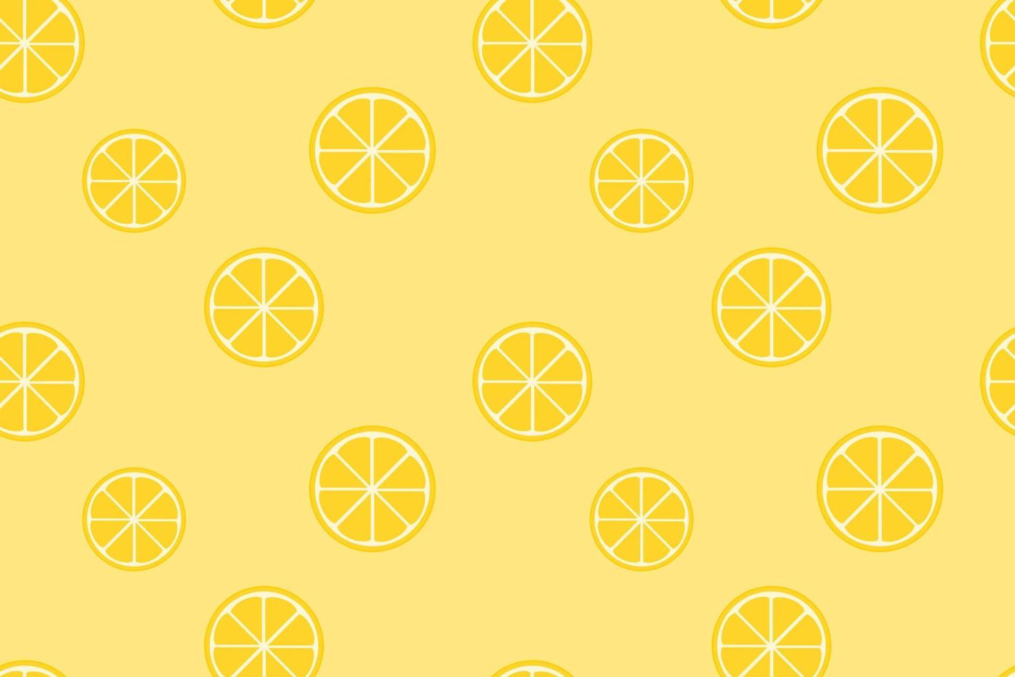 citroen naadloos patroon geel ontwerp vector