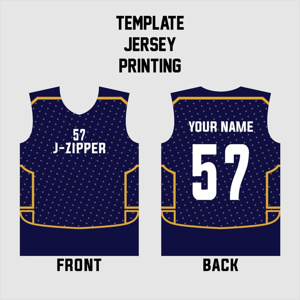 abstract concept vector jersey patroon sjabloon voor afdrukken of sublimatie sport uniformen voetbal volleybal basketbal e-sports fietsen en vissen