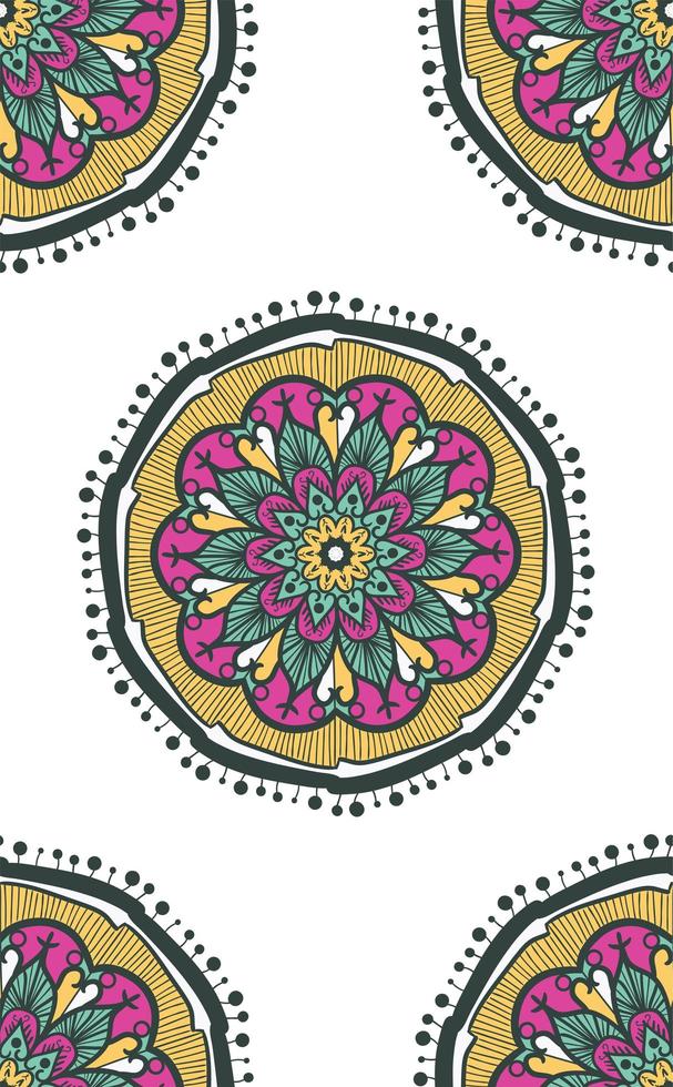 mandala naadloze patroon vector