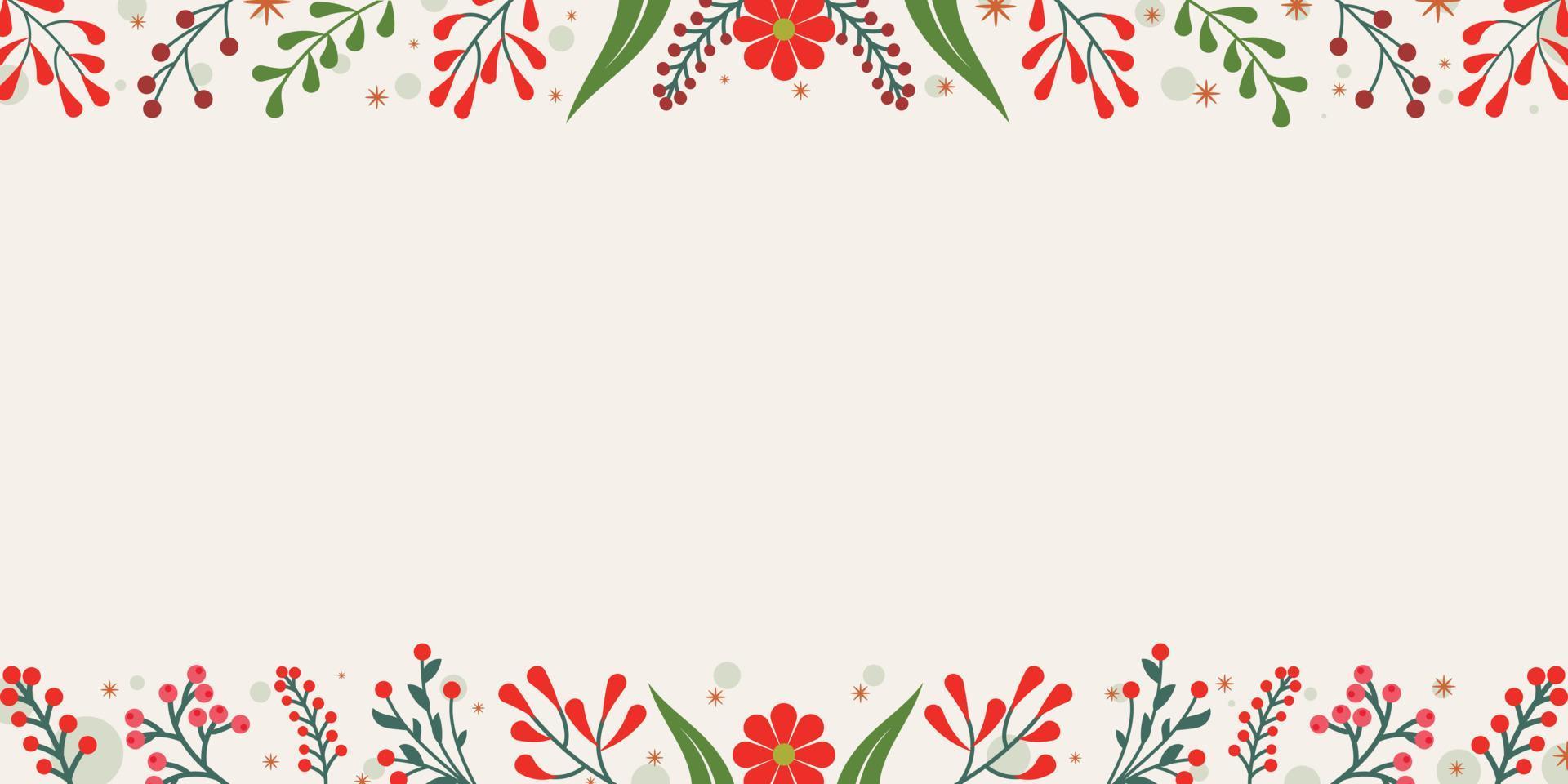 Kerstmis en sjabloon achtergrond vector