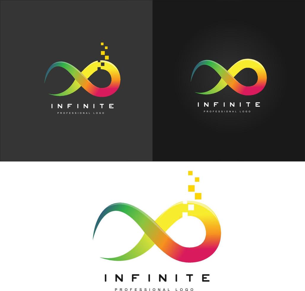 oneindige logo vector