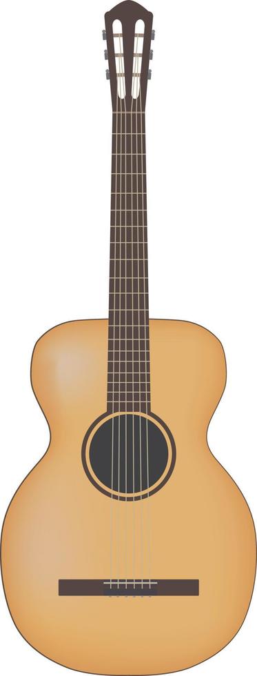 gitaar vectorillustratie voor ontwerp vector