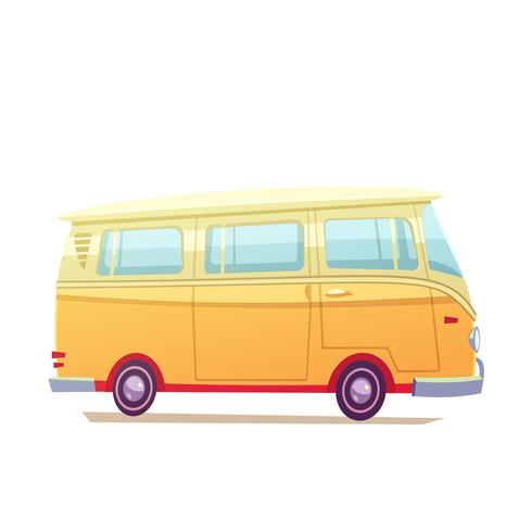 Surf Bus Illustratie vector