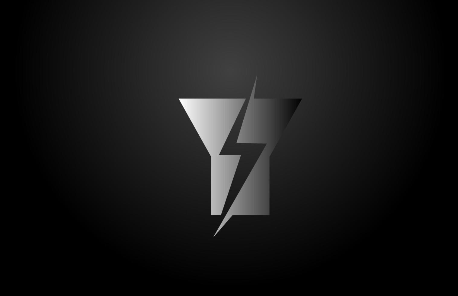 y alfabet letterpictogram logo. creatief ontwerp voor bedrijf en bedrijf vector