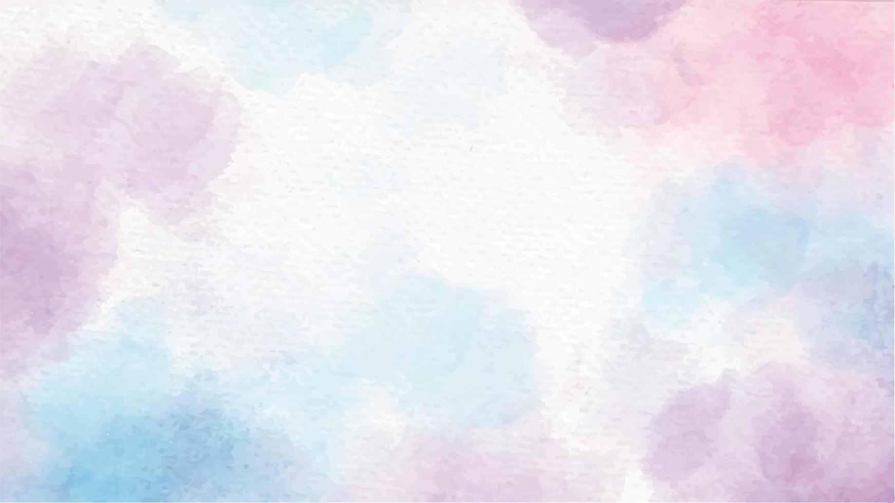kleurrijke aquarel eenhoorn suikerspin splash op papier achtergrond vector