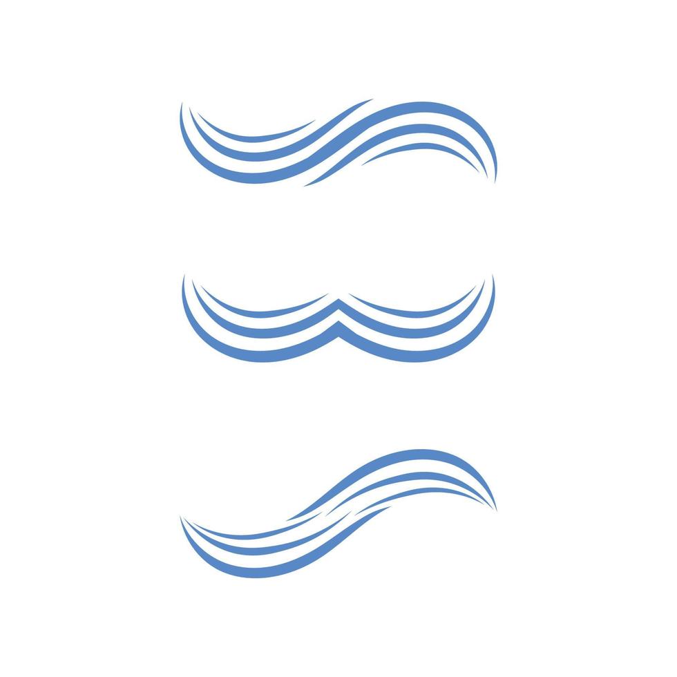 water golf pictogram vector en water logo ontwerp set vector