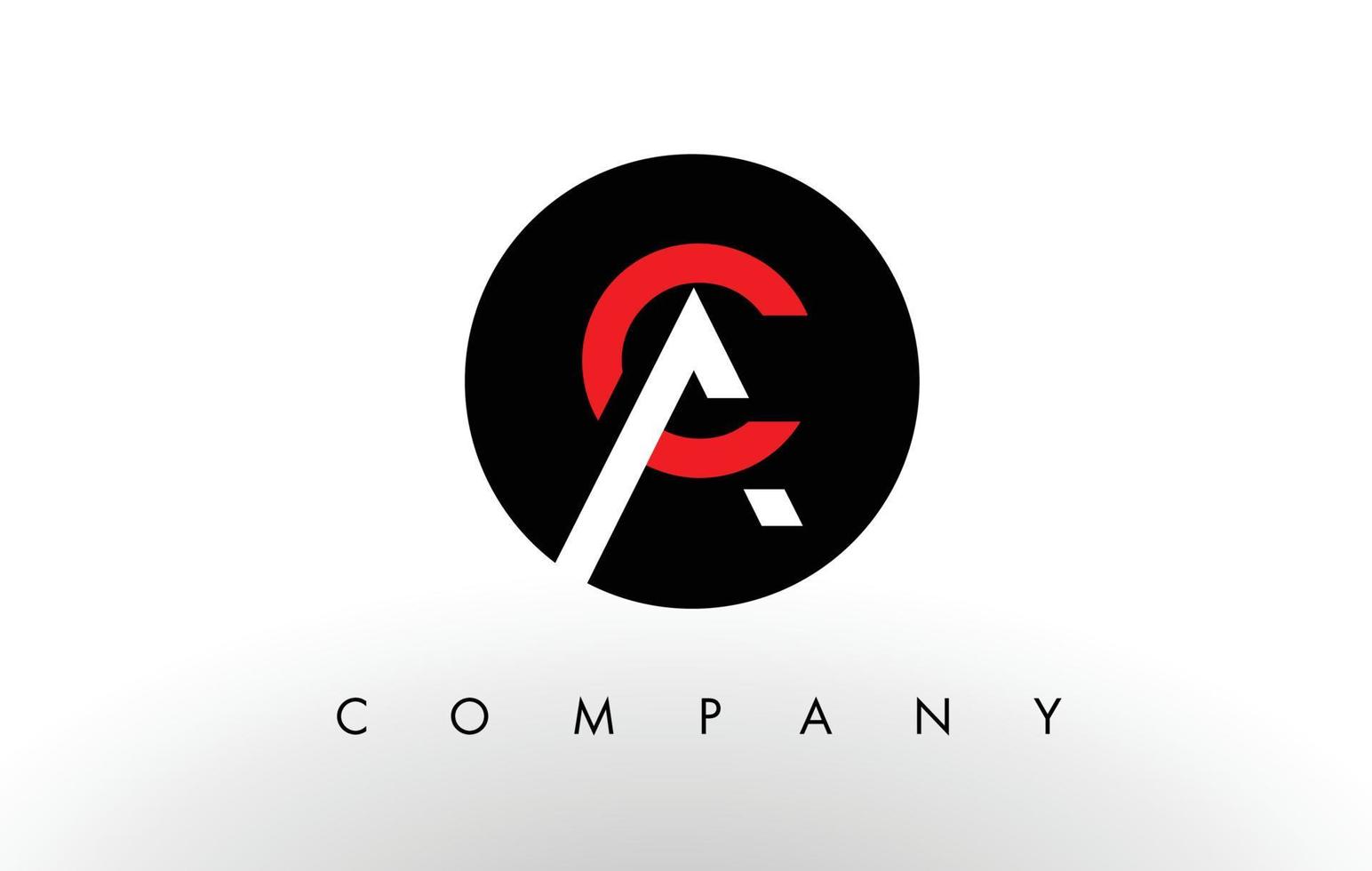 ac-logo. brief ontwerp vector. vector