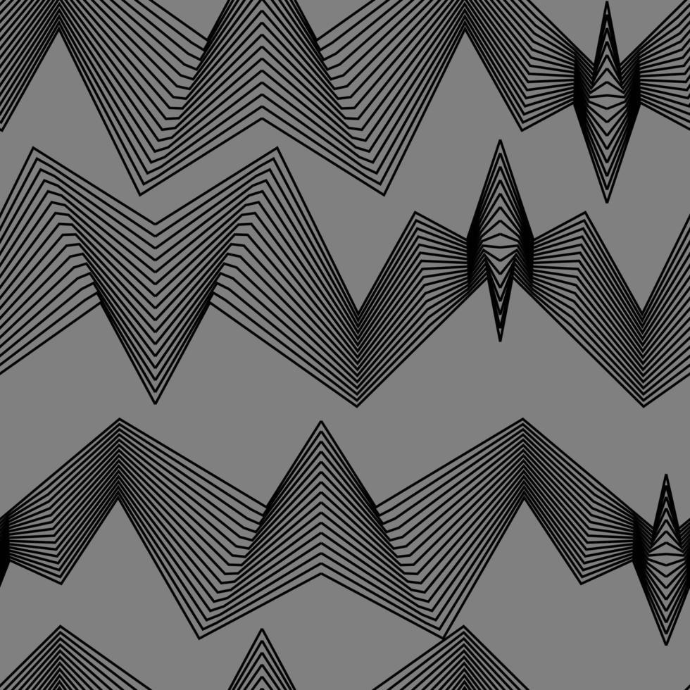 abstract gestreepte vector naadloze patroon lijn perspectief rechte hoek zigzag naadloze patroon. achtergrond voor websites, ansichtkaarten, promo-achtergronden voor uw creatieve werken