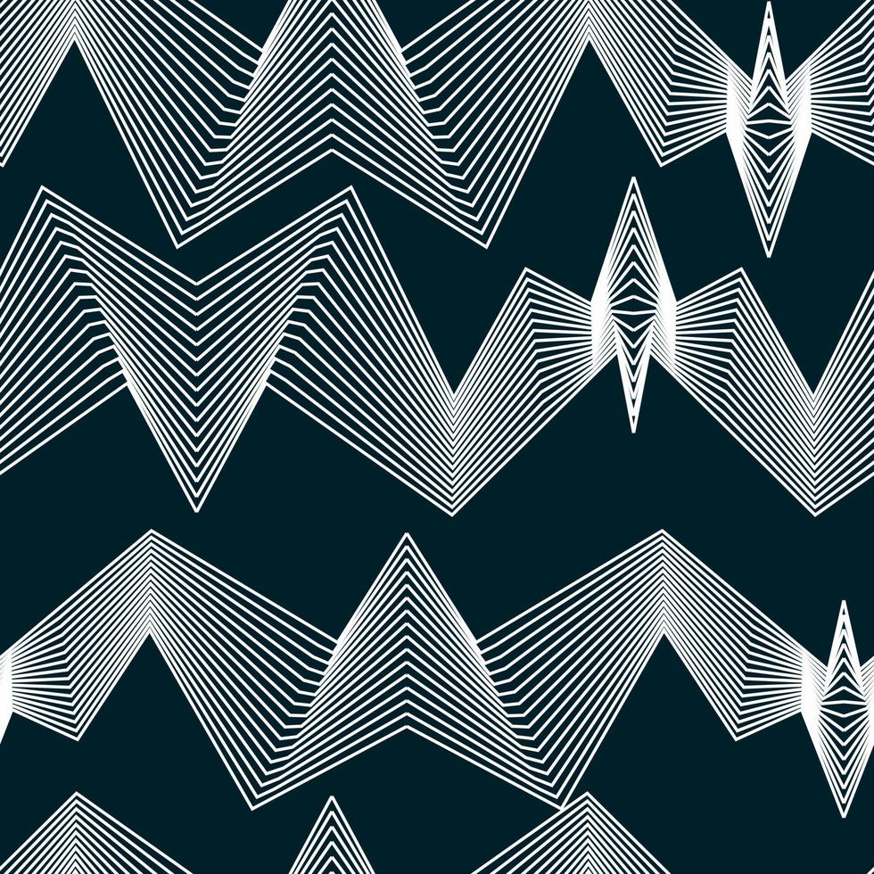 abstract gestreepte vector naadloze patroon lijn perspectief rechte hoek zigzag naadloze patroon. achtergrond voor websites, ansichtkaarten, promo-achtergronden voor uw creatieve werken