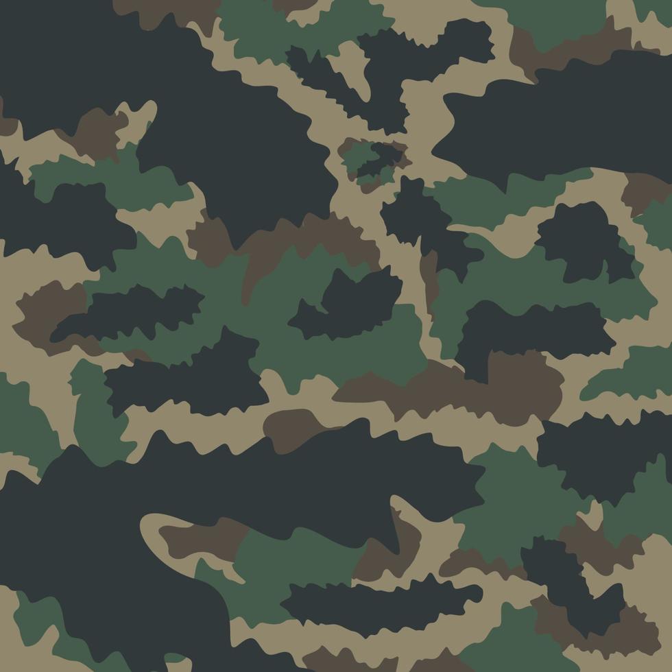 bos jungle bladeren slagveld terrein abstract camouflage streeppatroon militaire achtergrond geschikt voor print doek en verpakking vector